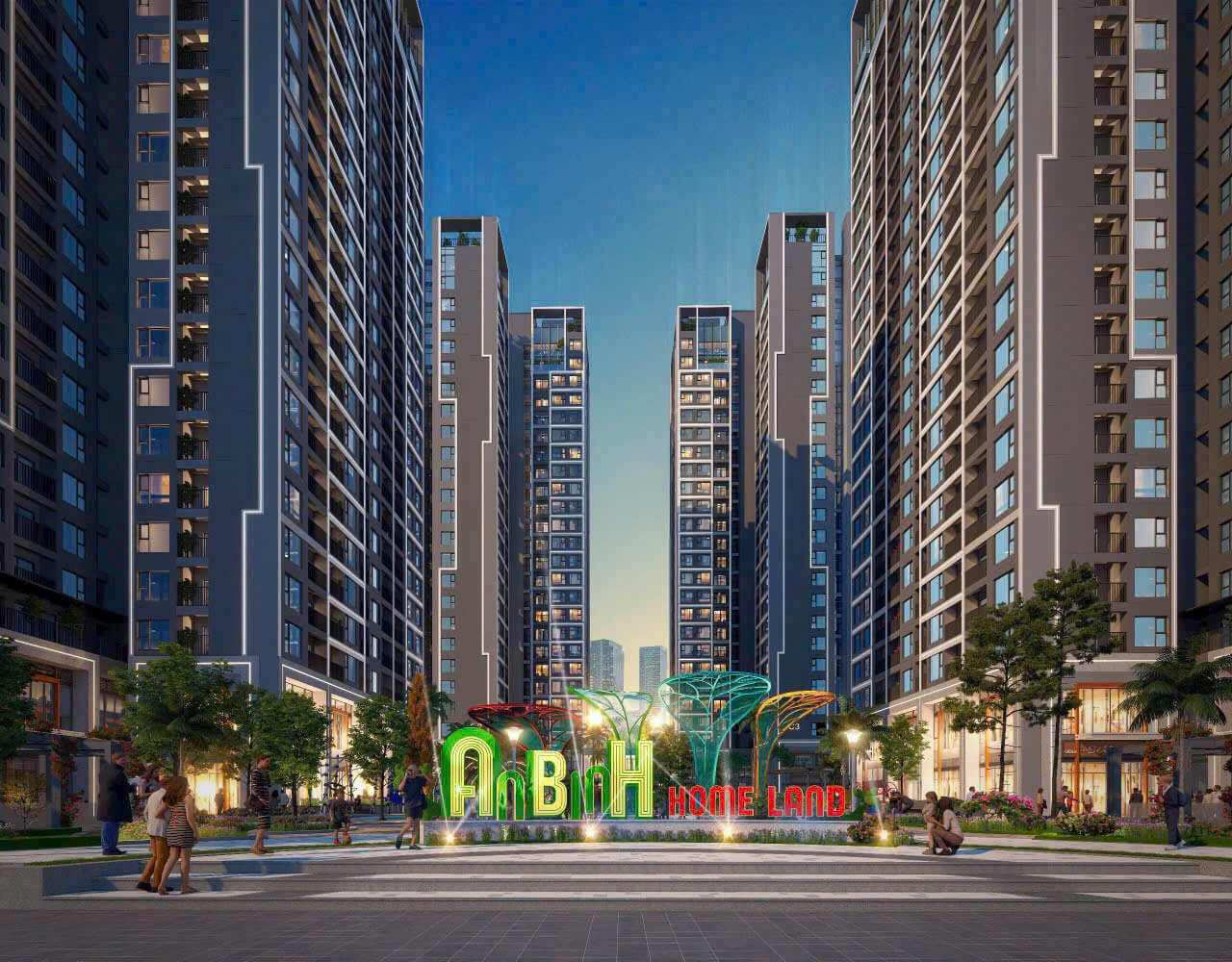 Vị trí chung cư An Bình HomeLand