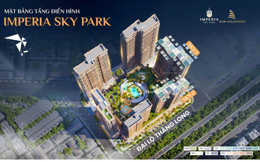 Mặt bằng Imperia Sky Park An Khánh
